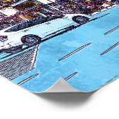 Tokyo Travel Poster (Ecke)