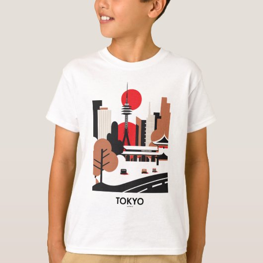 Tokyo Travel T-Shirt (Vorderseite)