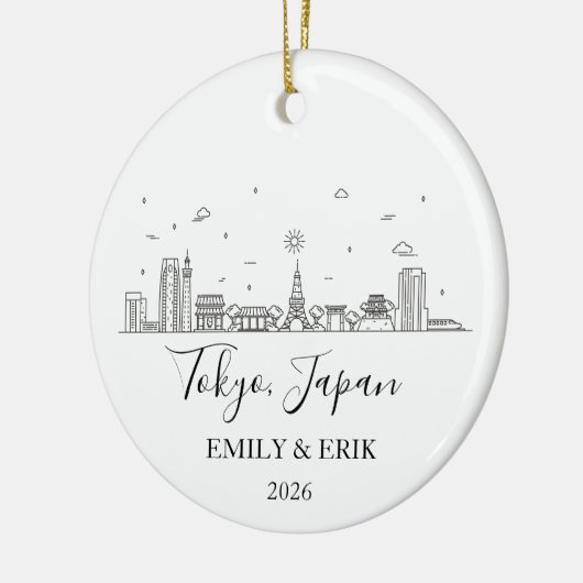 Tokyo Trip Ornament Engagement Honeymoon 2026  (Links)