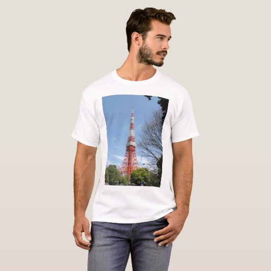 Tokyo-Turm T-Shirt (Vorne ganz)