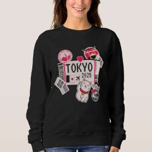 Tokyo Urlaub Flugticket Tokio 2025 Sweatshirt