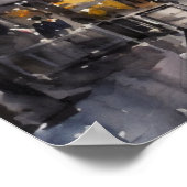 Tokyo Vibes - Städtische Kunst drucken Poster (Ecke)