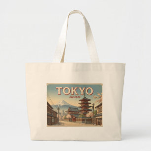 Tokyo Vintage Travel-Tasche Jumbo Stoffbeutel