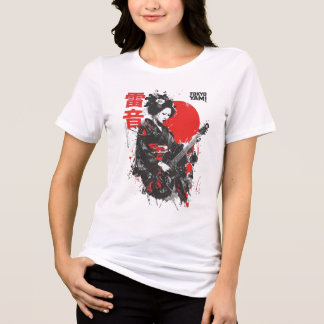 Tokyo Yami – Donnerschall-Gitarrist mit japanische Tri-Blend Shirt