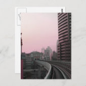 Tokyo-Zugtrassen Postkarte (Vorne/Hinten)