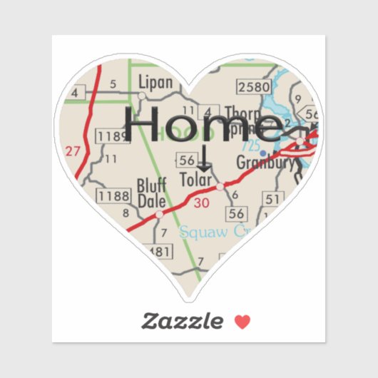 Tolar Texas Aufkleber (Blatt)