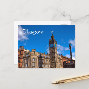 Tolbooth Steeple, Glasgow Cross, Glasgow Postcard Postkarte