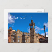 Tolbooth Steeple, Glasgow Cross, Glasgow Postcard Postkarte (Vorne/Hinten)