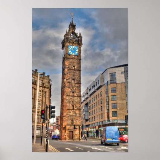 Tolbooth Steeple, Glasgow Poster (Vorne)