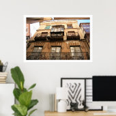 Toledano Architektur Detail Poster (Heimbüro)