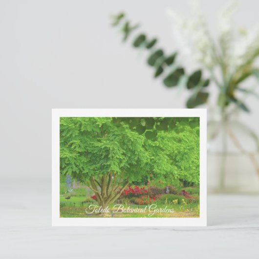 TOLEDO BOTANICAL GARDEN, TOLEDO, OHIO USA POSTKARTE (Stehend Vorderseite)