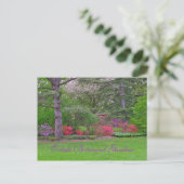 TOLEDO BOTANISCHE GARTEN, SPRING, POSTKARTE (Stehend Vorderseite)