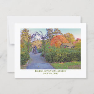 Toledo Botanischer Garten, Toledo, Ohio Postkarte
