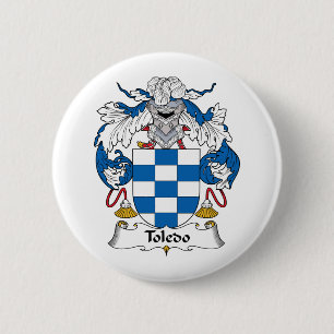 Toledo-Familienwappen Button
