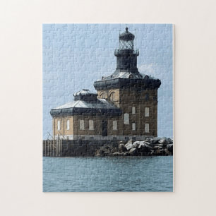Toledo Harbor Leuchtturm umgewandelt in ein Puzzle