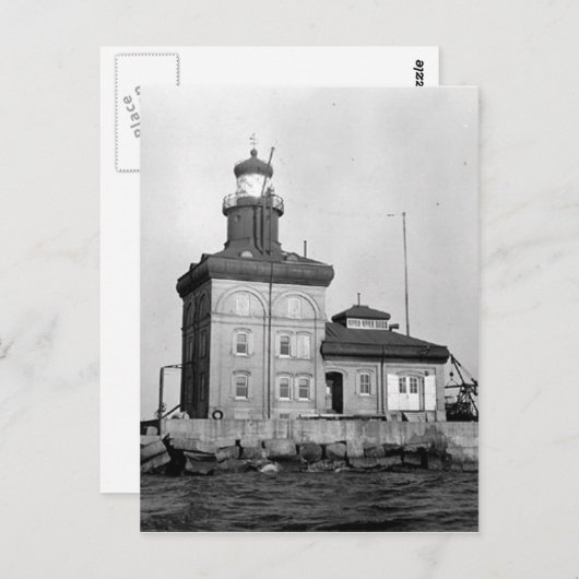 Toledo Harbor Lighthouse Postkarte (Vorne/Hinten)