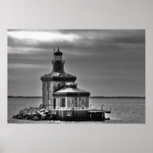 Toledo Harbour Light Poster