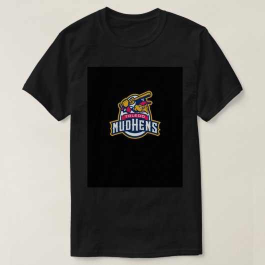 Toledo Mud Hens Art Board Print T-Shirt (Design vorne)