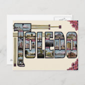 Toledo, OH Großbuchstabe Landschaftliche Postkarte (Vorne/Hinten)