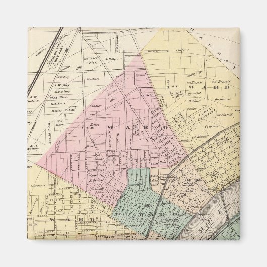 Toledo, Ohio 2 Magnet (Vorne)