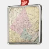 Toledo, Ohio 2 Silbernes Ornament (Links)