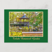 Toledo (Ohio) Botanischer Garten Postkarte (Vorderseite)
