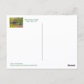 Toledo (Ohio) Botanischer Garten Postkarte (Rückseite)