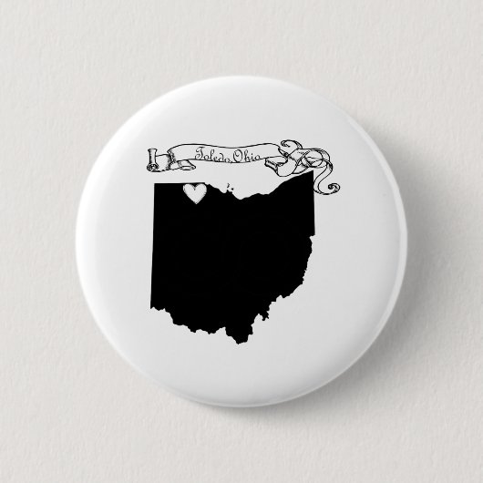 Toledo Ohio Button (Vorderseite)