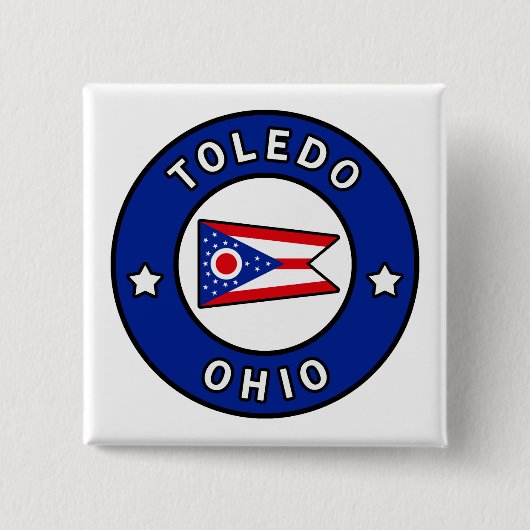 Toledo Ohio Button (Vorderseite)