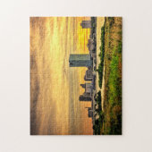 Toledo Ohio City Skyline bei Sunset Puzzle (Vertikal)