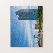 Toledo Ohio City Skyline Puzzle (Vertikal)