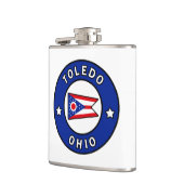 Toledo Ohio Flachmann (Links)