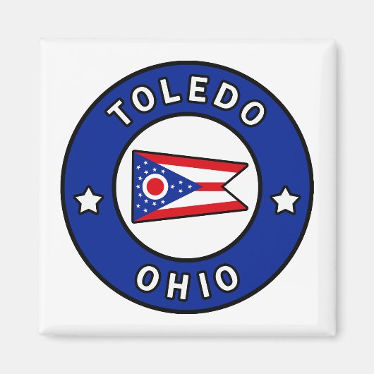 Toledo Ohio Magnet (Vorne)