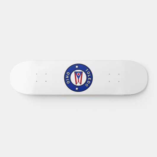 Toledo Ohio Skateboard (Horizontal)
