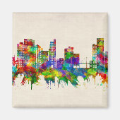 Toledo Ohio Skyline Magnet (Vorne)