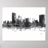 TOLEDO OHIO SKYLINE POSTER (Vorne)