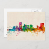 Toledo Ohio Skyline Postkarte (Vorne/Hinten)