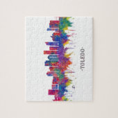 Toledo Ohio Skyline Puzzle (Vertikal)