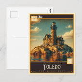 Toledo, Ohio | VINTAG Postkarte (Vorne/Hinten)