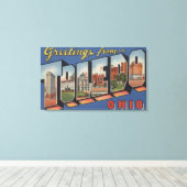 Toledo, OhioLarge Letter ScenesToledo, OH 2 Leinwanddruck (Insitu (Holzboden))