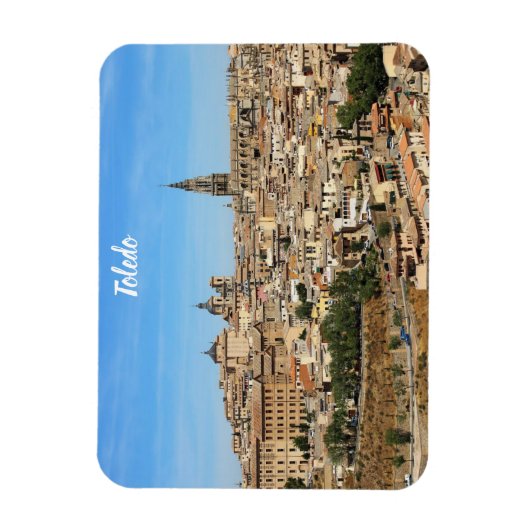 Toledo Panorama Magnet (Vertikal)