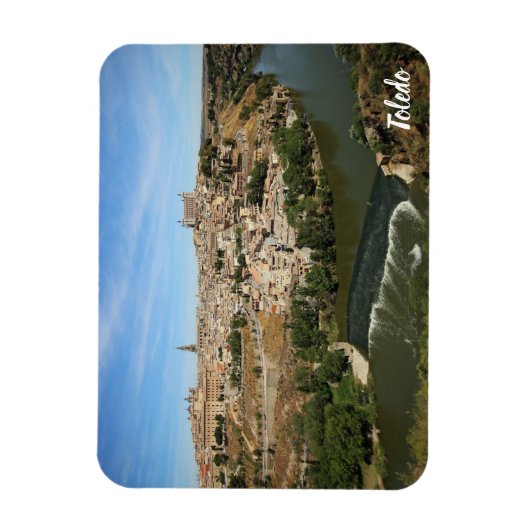 Toledo Panorama Magnet (Vertikal)