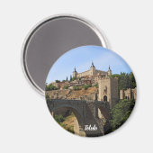 Toledo Panorama Magnet (Vorderseite/Rückseite)
