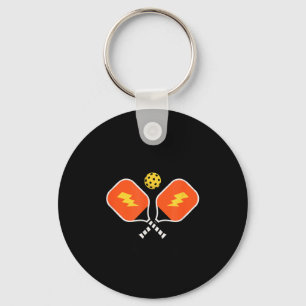 Toledo-Pickleball-Club-Pickle-Ball-Team Retro Schlüsselanhänger