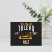 Toledo Postkarte (Stehend Vorderseite)
