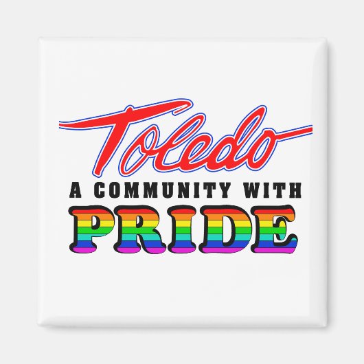 Toledo Pride Magnet (Vorne)