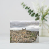 Toledo Rio Tajo Castile-La Mancha Spanien Postcard Postkarte (Stehend Vorderseite)