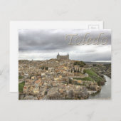 Toledo Rio Tajo Castile-La Mancha Spanien Postcard Postkarte (Vorne/Hinten)