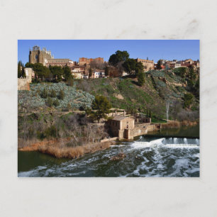 Toledo River View Postkarte