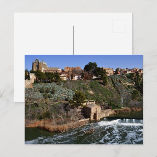 Toledo River View Postkarte (Vorne/Hinten)